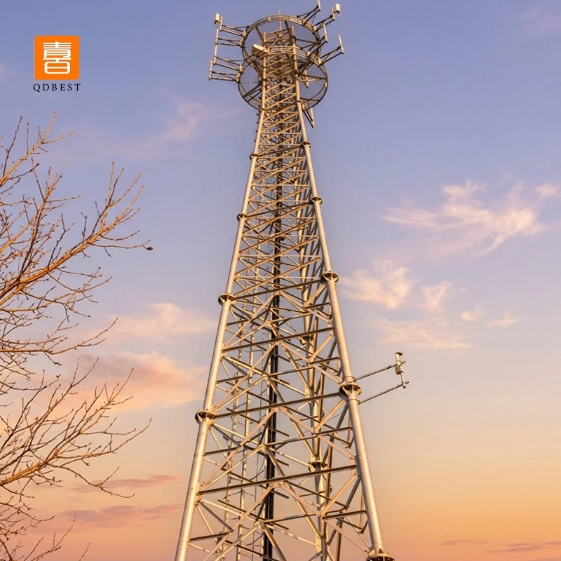 Steel Tubular Communication Tower factory